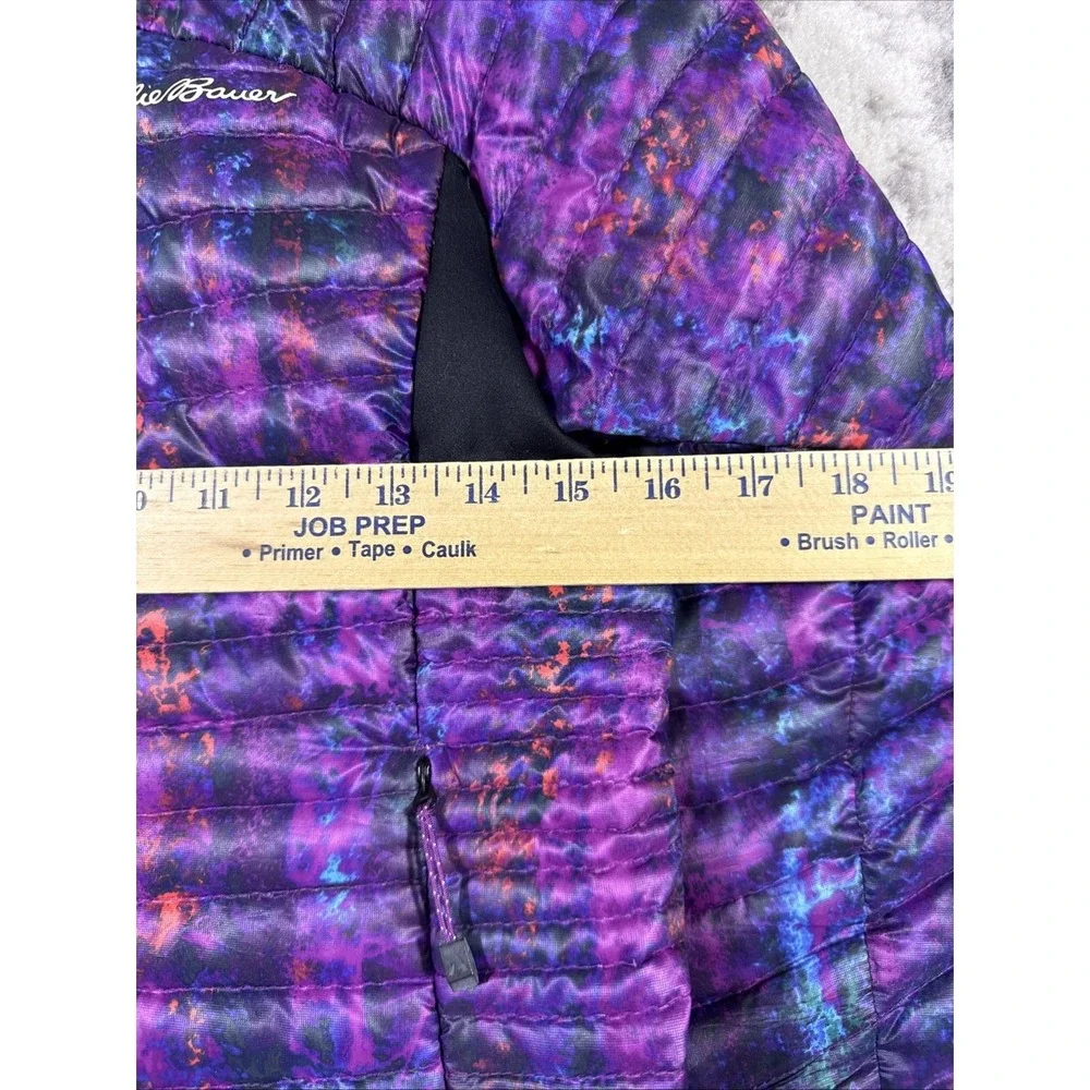Eddie Bauer First Ascent Storm 800‎ Down Puffer Jacket Womens Size Small Zip